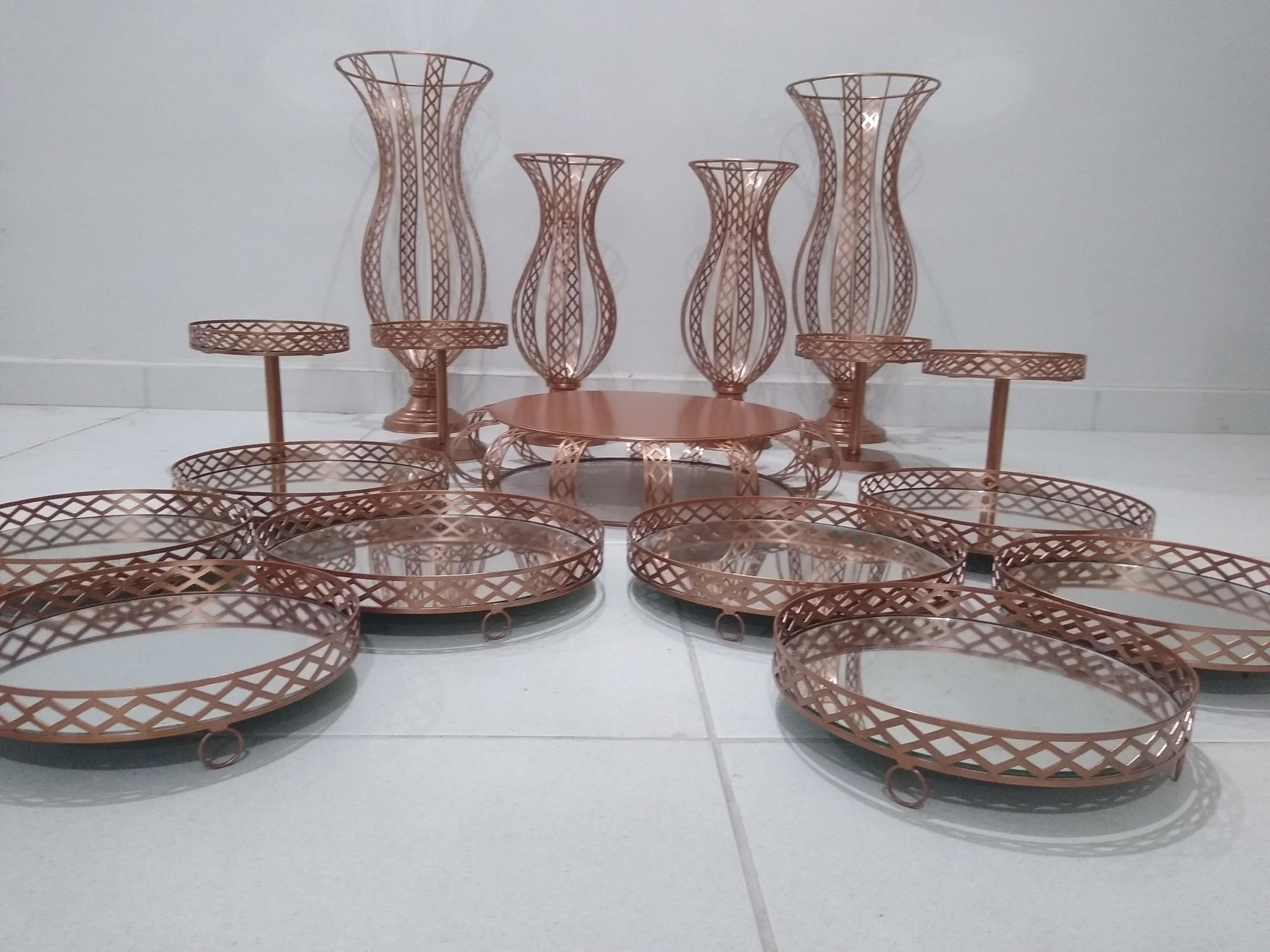 KIT ARAMADO COMPLETO ROSE GOLD 