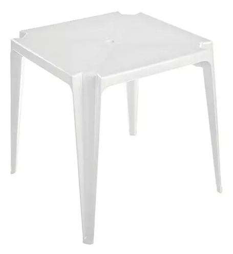 MESA PLASTICA QUADRADA