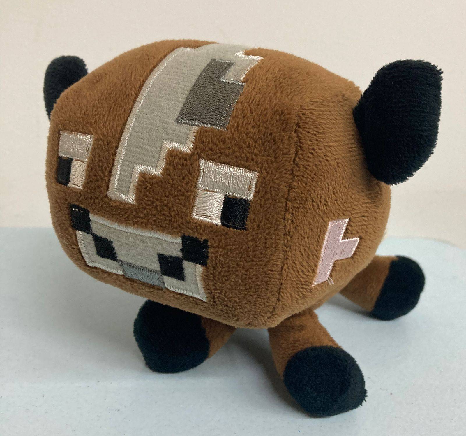 Monstro Marrom Minecraft Pelúcia