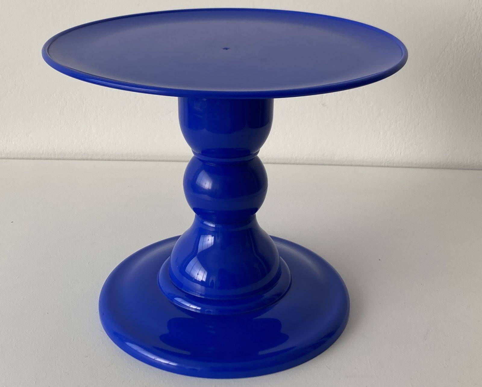 Boleira Pé Torneado ABS SB Azul Bic M