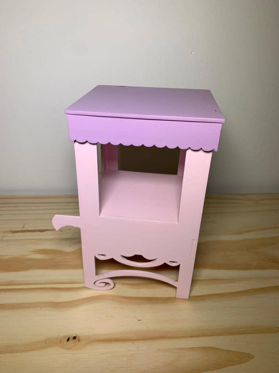 Pipoqueira Rosa Candy MDF
