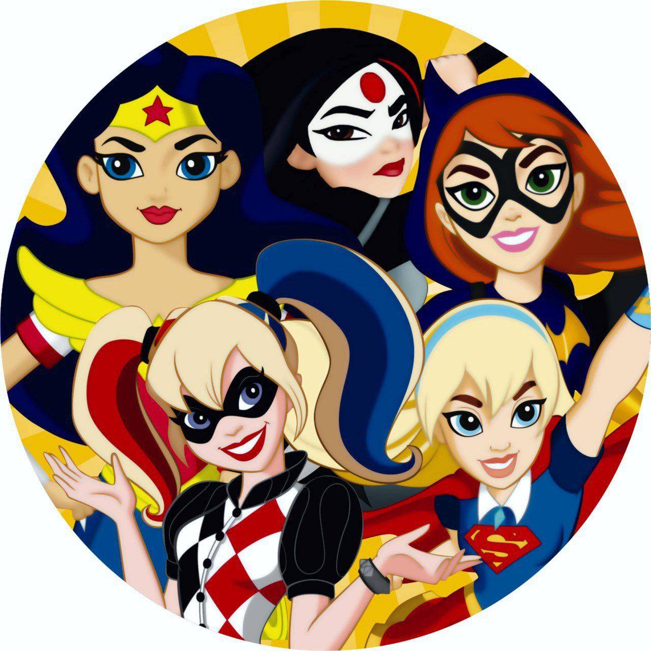 Painel Super Hero Girls