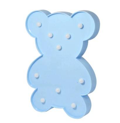 Urso Azul LED