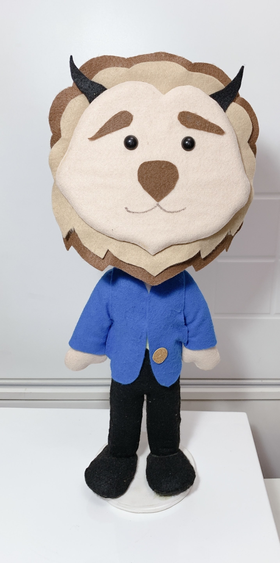 Boneco Fera Feltro