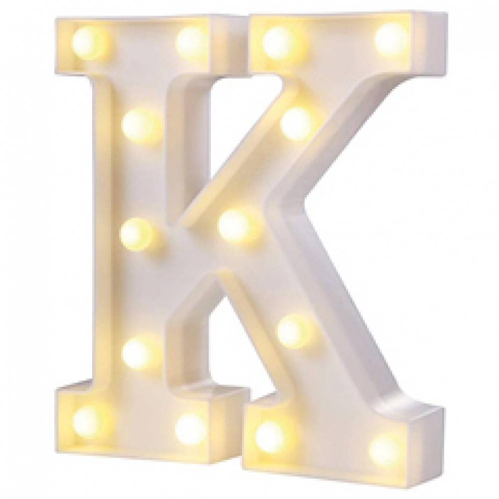 Letra "K" LED