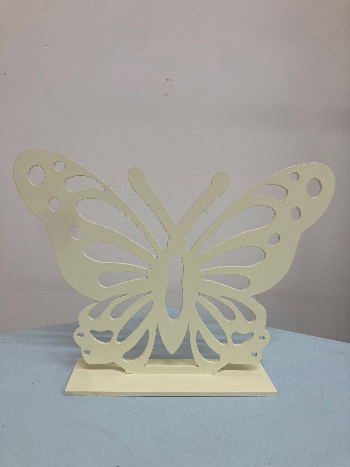 Borboleta MDF Amarela
