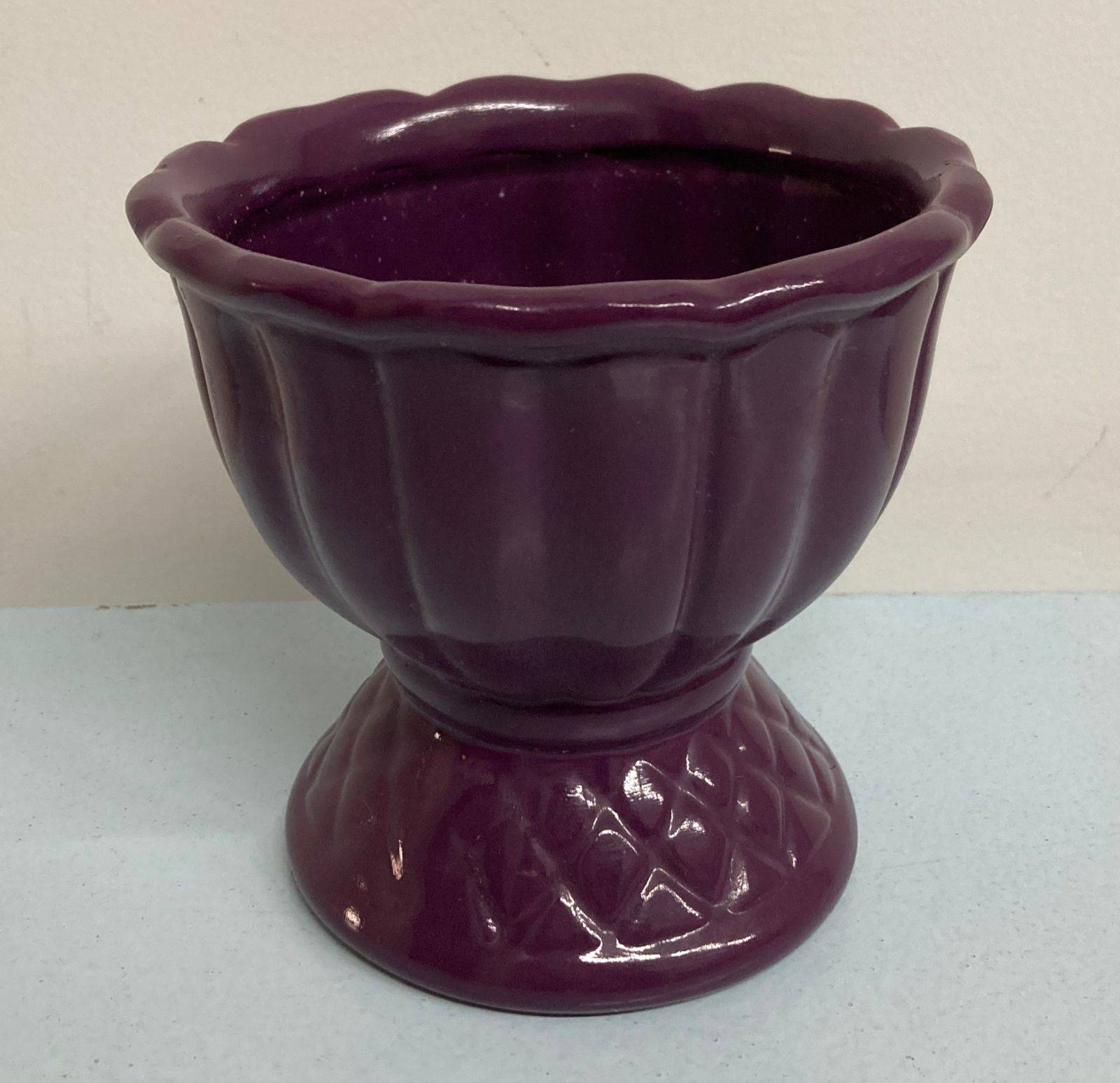 Mini Vaso Roxo Porcelana