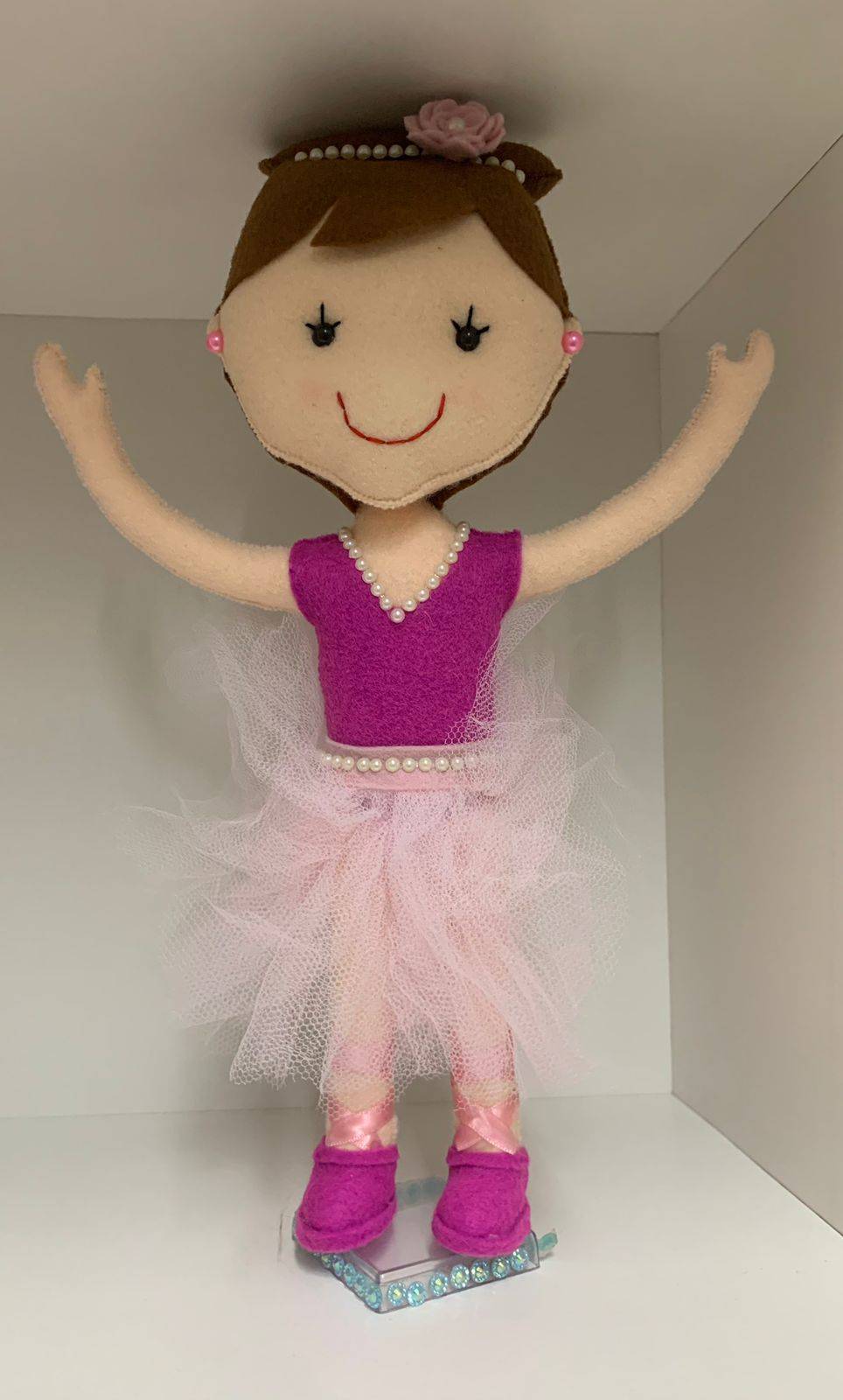 Bailarina Tutu Rosa