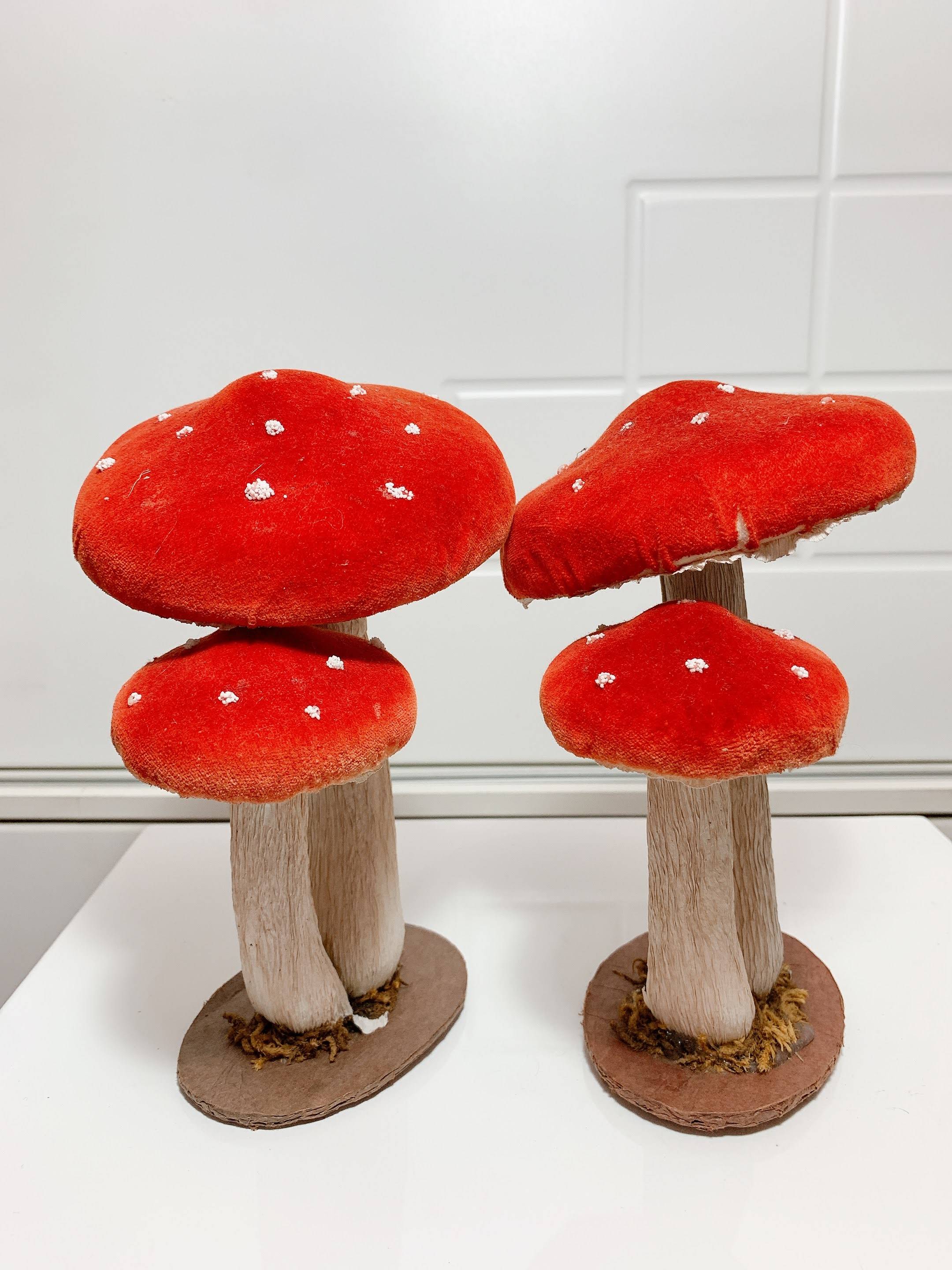 Cogumelos Empalhados