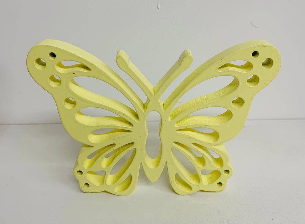 Borboleta Amarelo Candy MDF