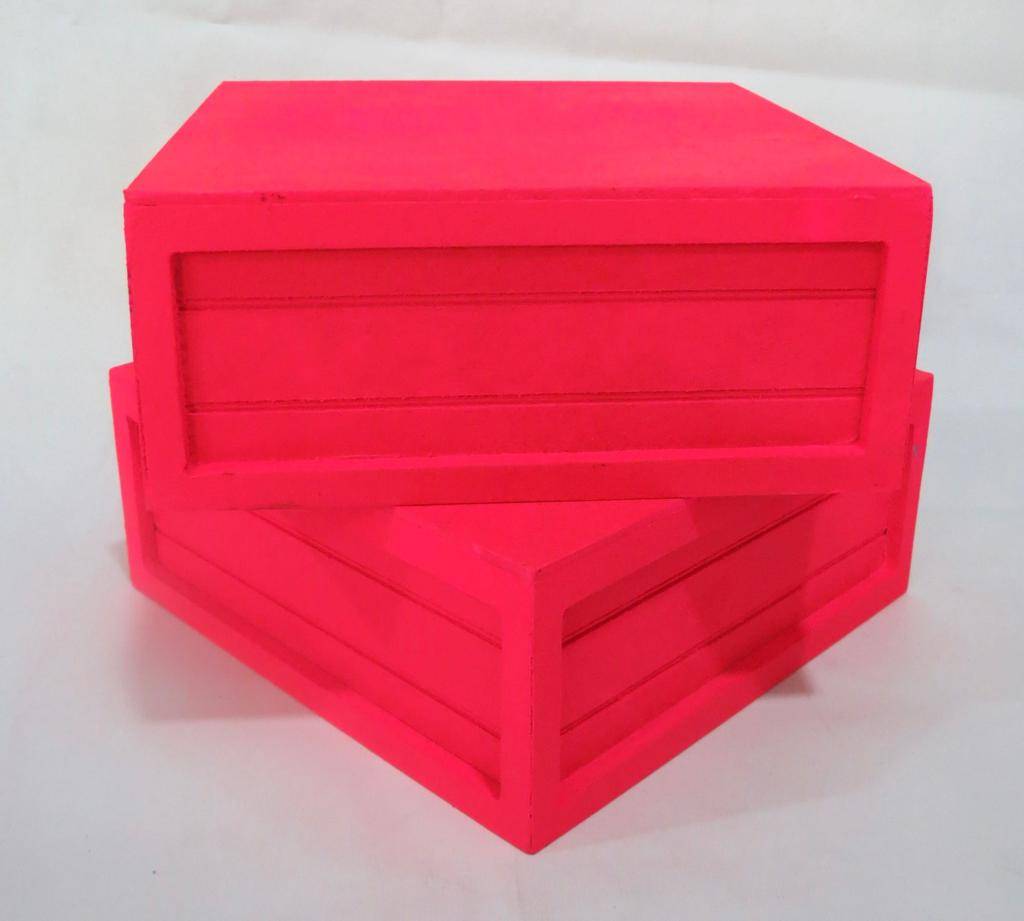 Caixa Suporte Pink Neon