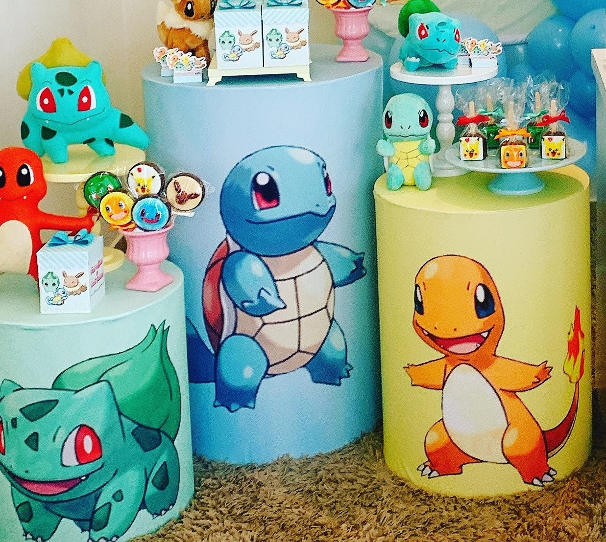 Cilindro Pokemon Candy Collors