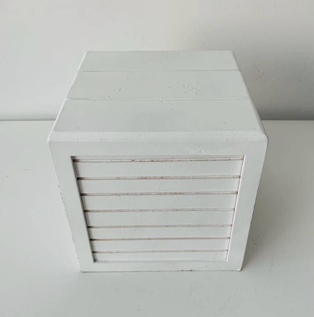 Cubo Branco MDF