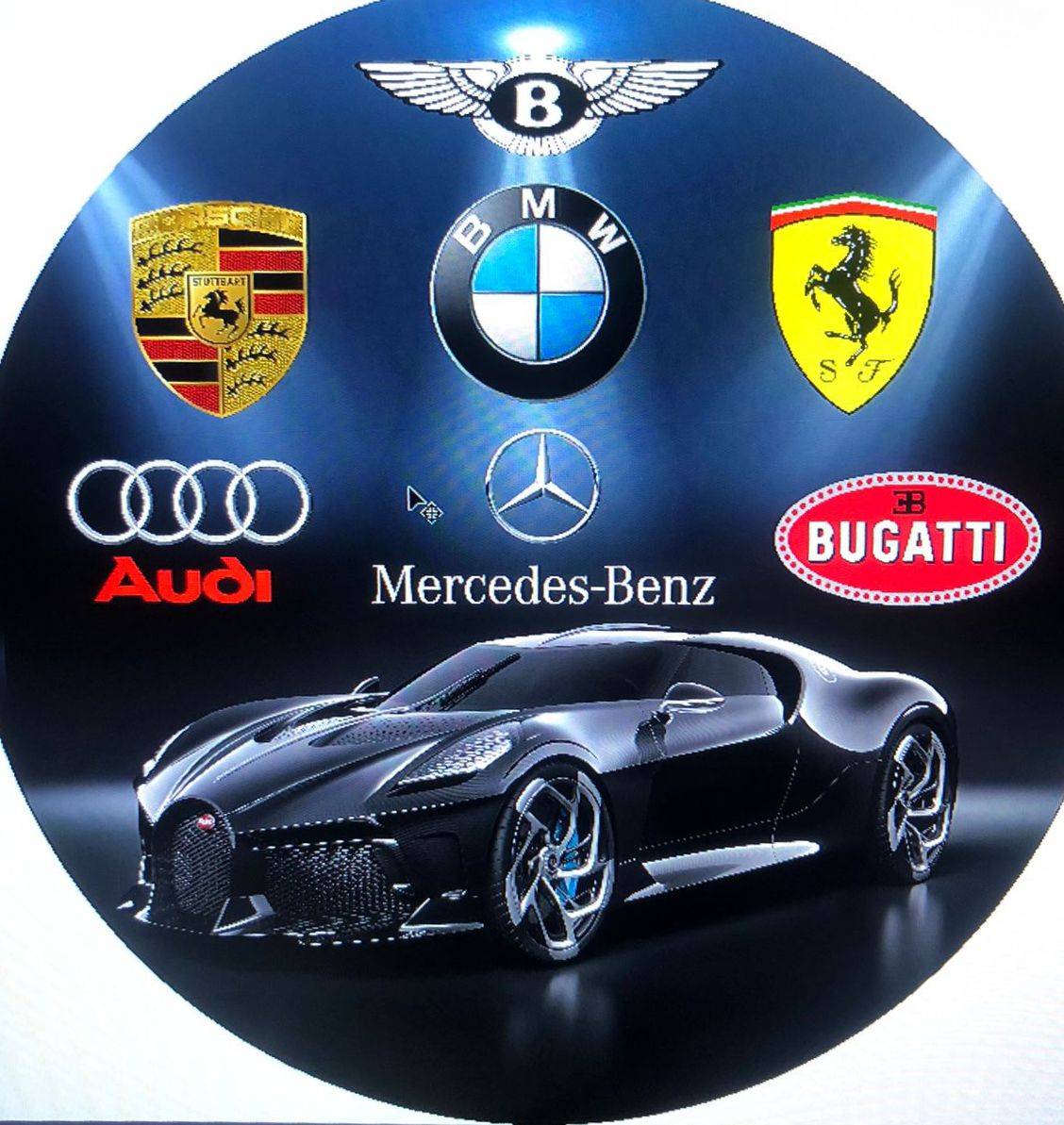 Painel Carros de Luxo