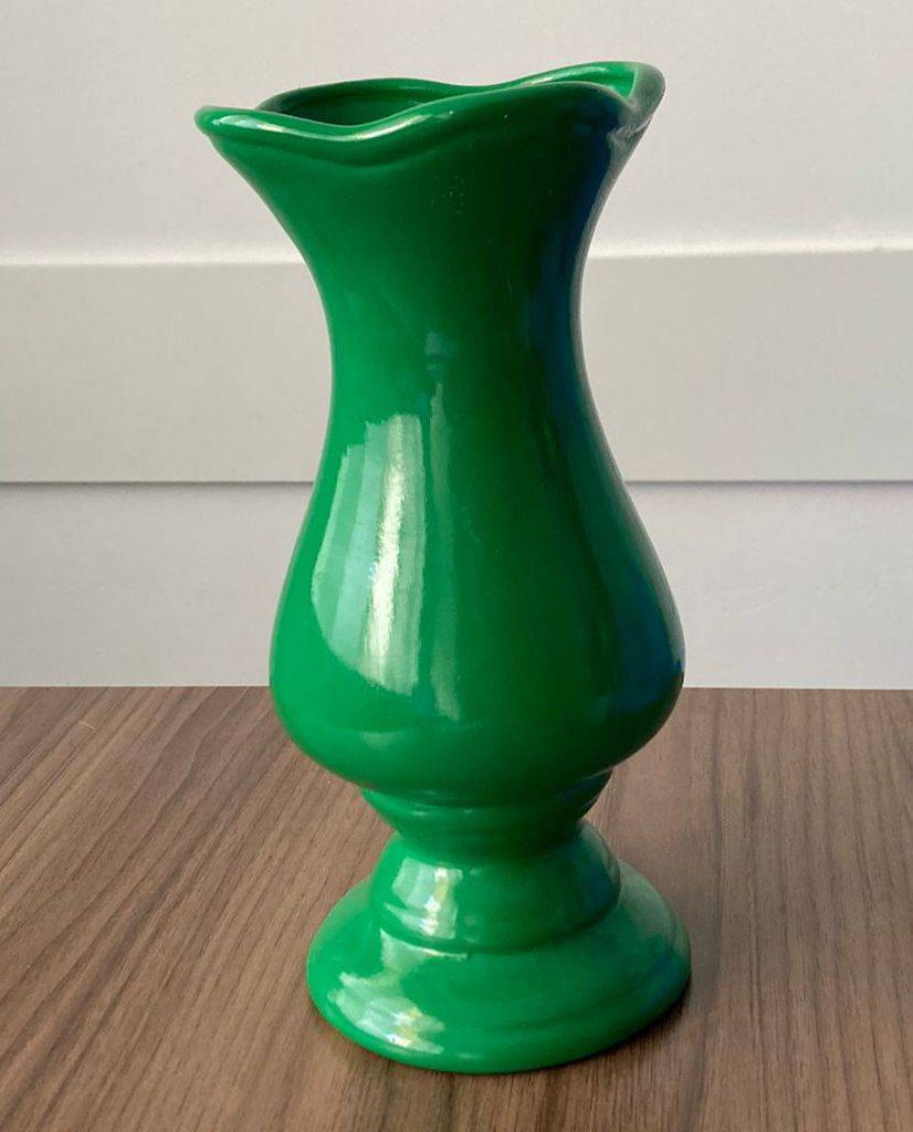 Vaso Porcelana Pri Verde Bandeira