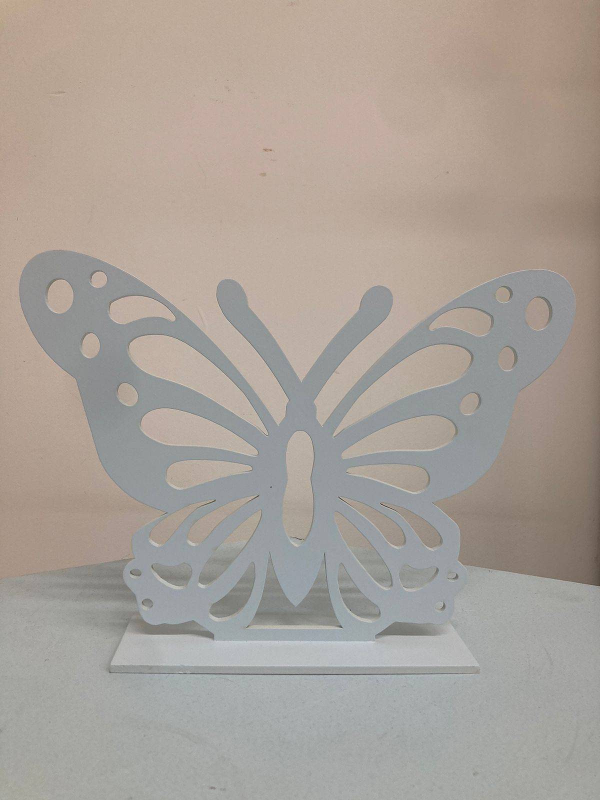 Borboleta MDF Azul Claro