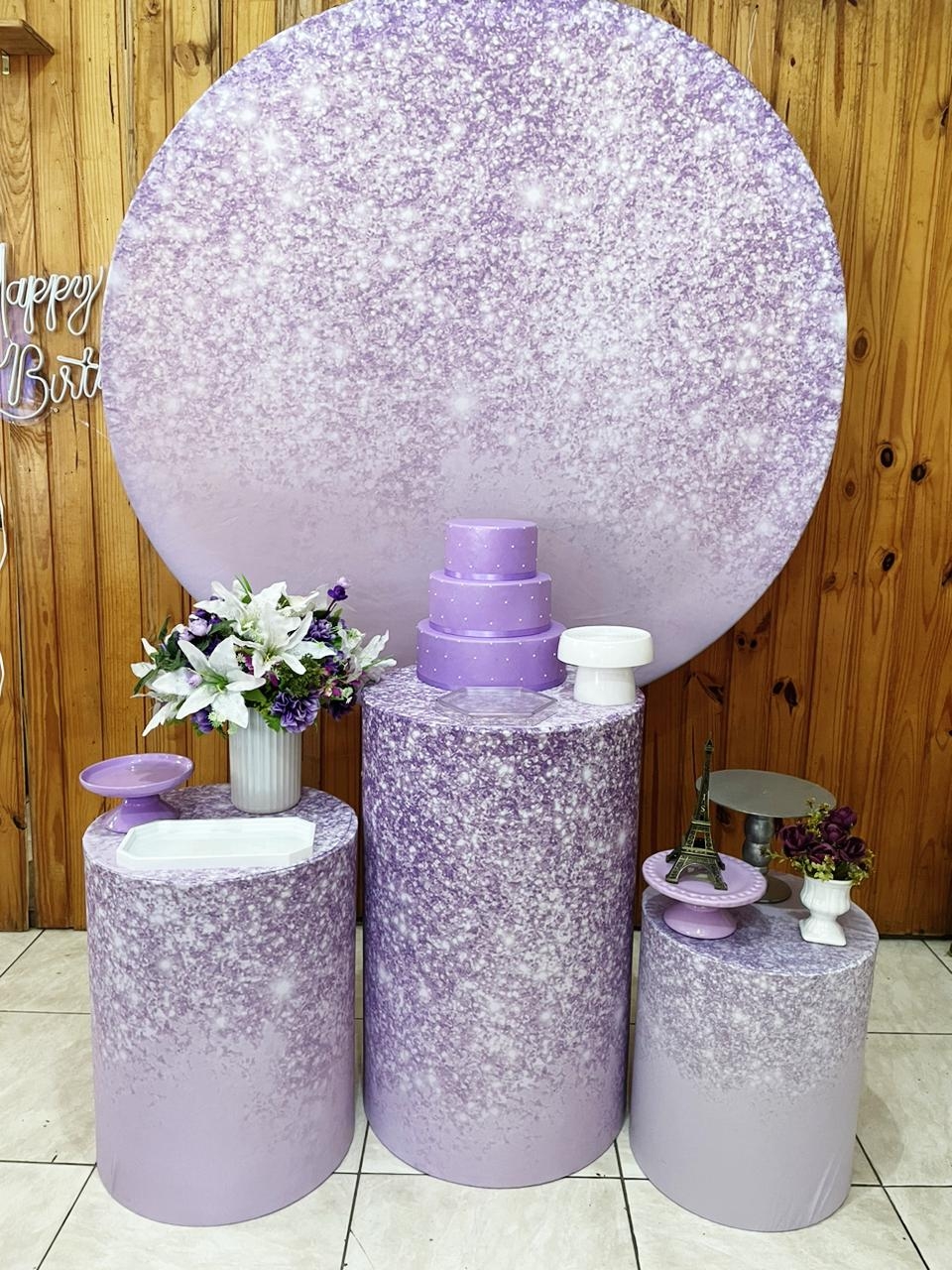LILAS COM GITTER