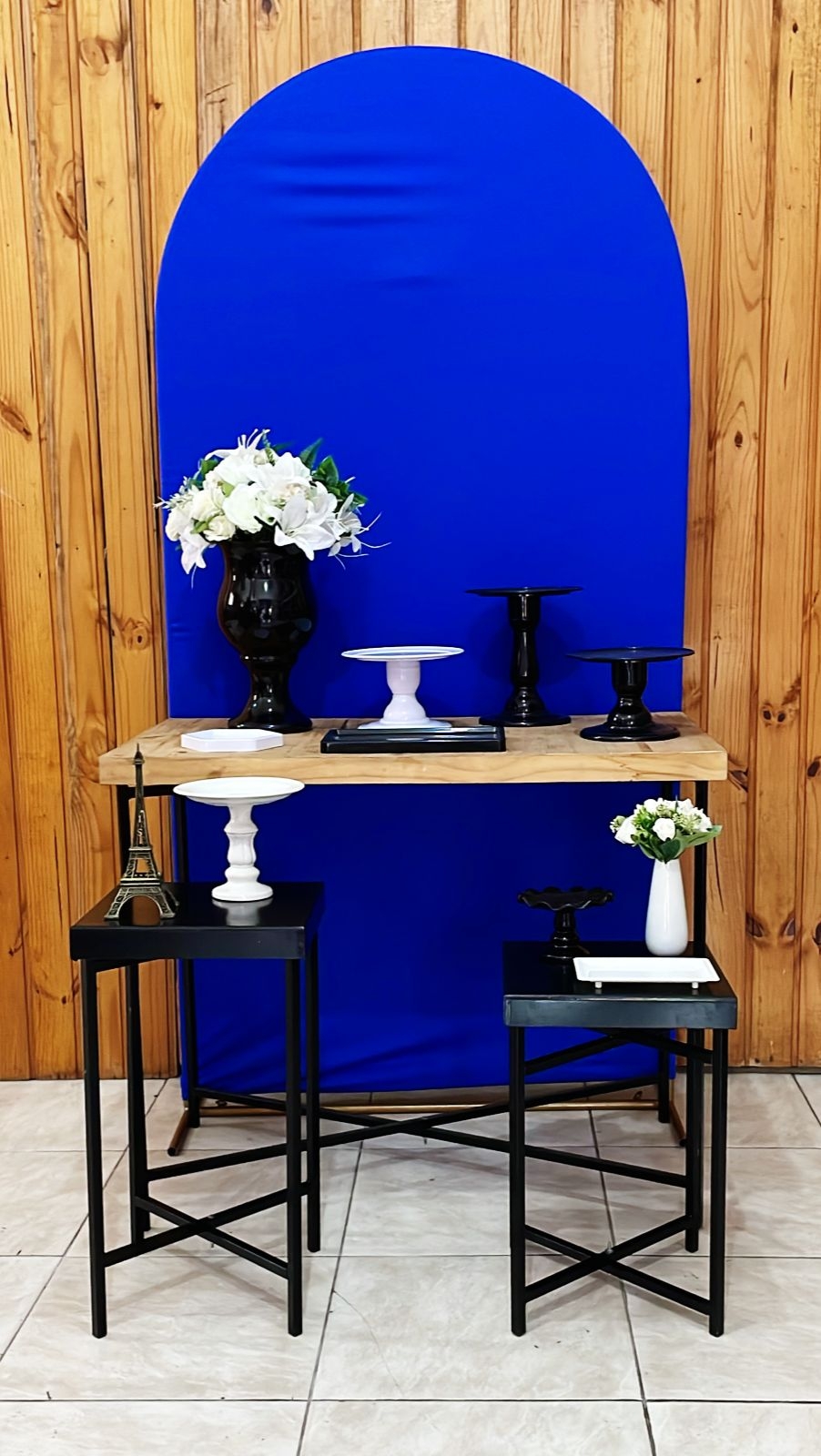 AZUL E PRETO