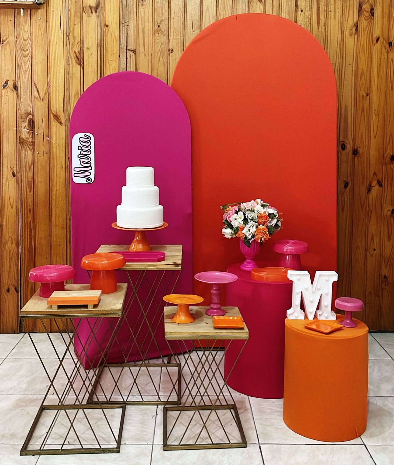 LARANJA E ROSA PINK 