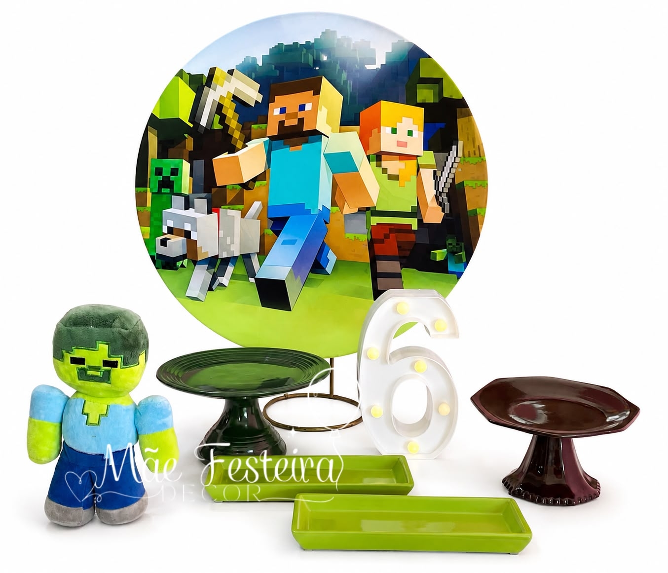  KIT FESTA MINECRAFT 02 | MINI BOX 