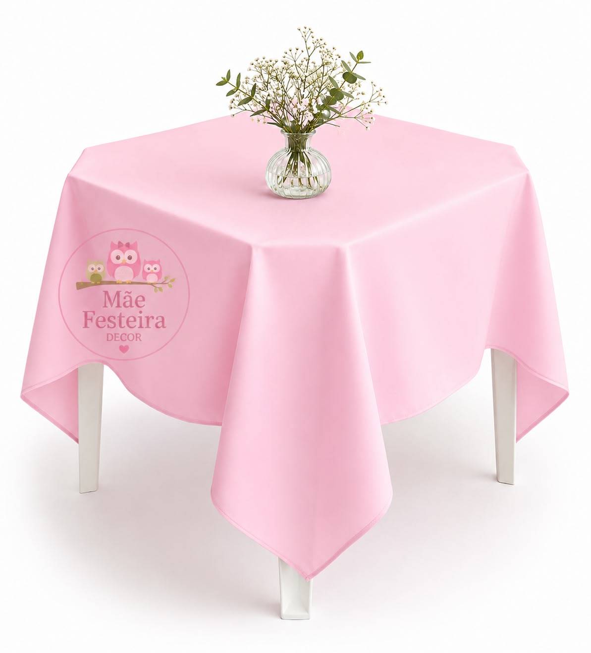 TOALHA | FORRO DE MESA ROSA | 1