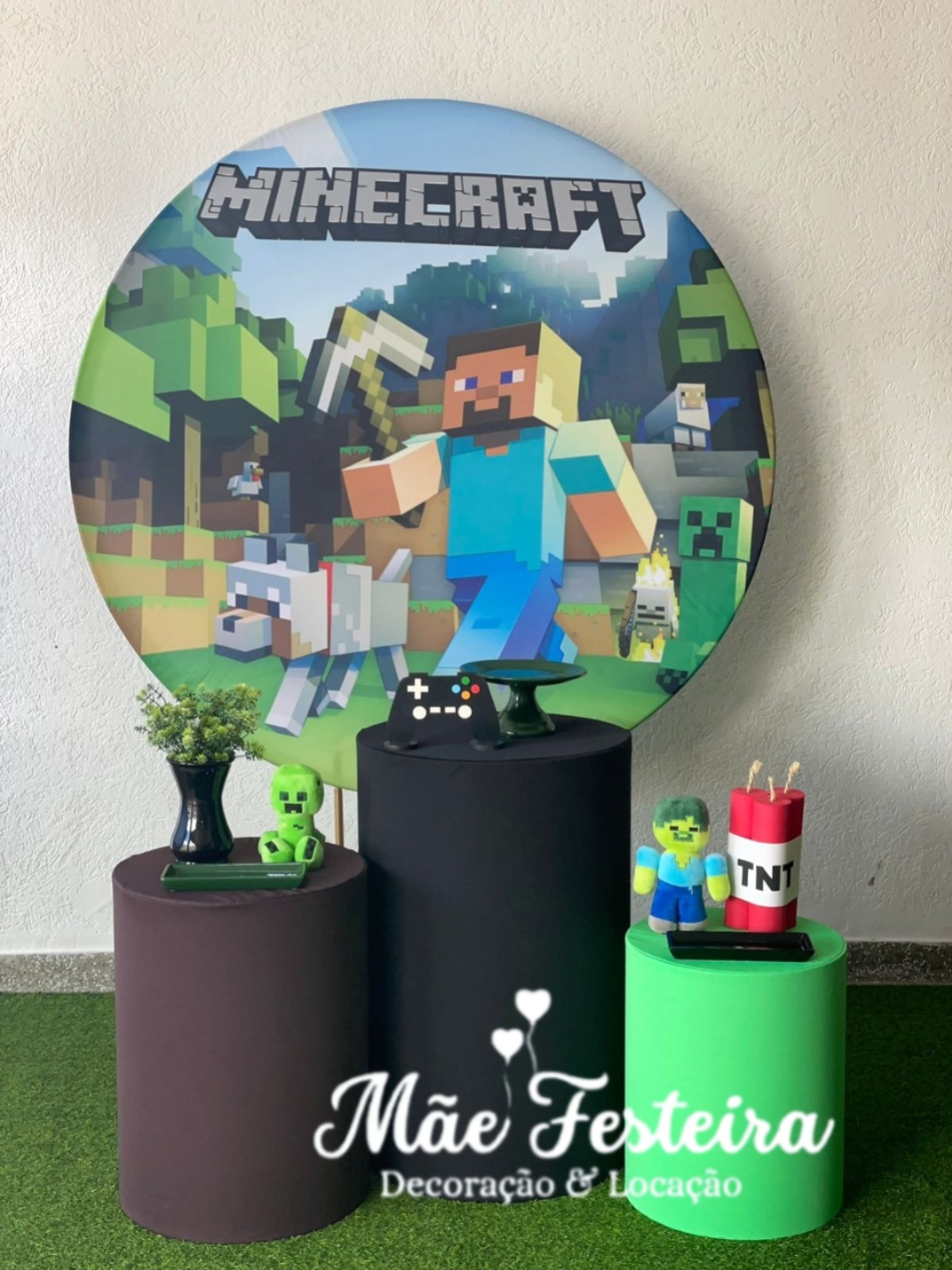  KIT FESTA MINECRAFT | MINI TABLE