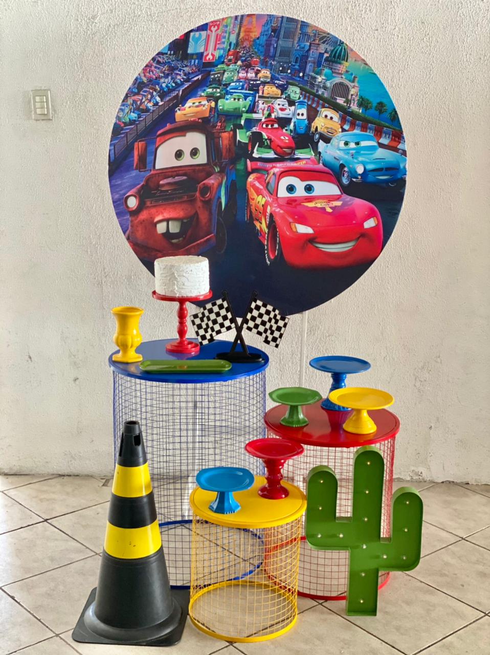 Kit carros cilindros de grade