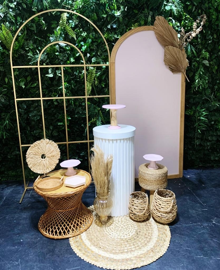 Kit boho chic rosa