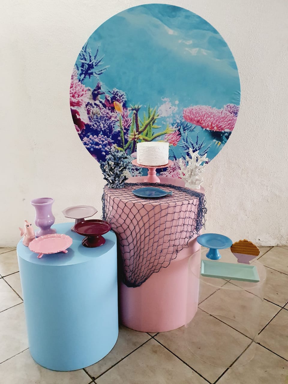 kit Fundo do Mar de menina 