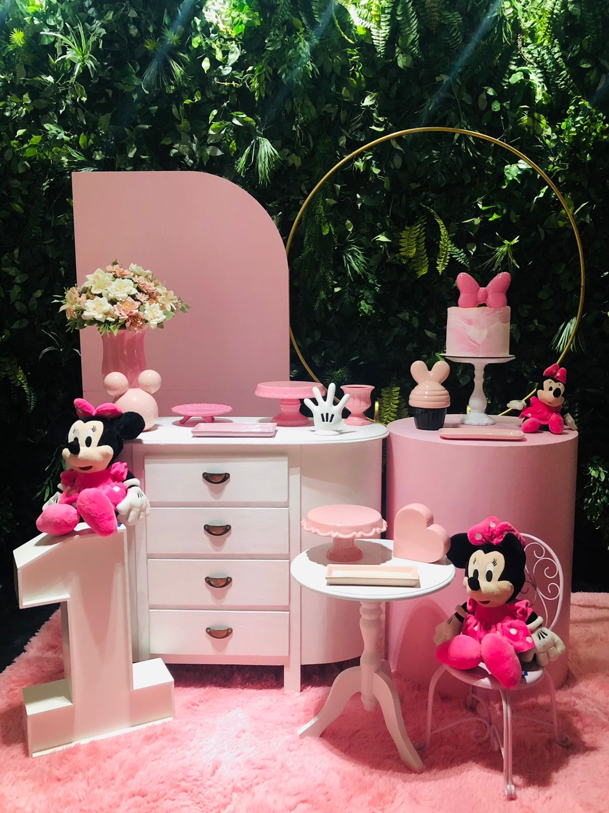 Kit Minnie rosa 